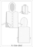 Papierschnittmuster Kibadoo Wencke Jackeneinsatz