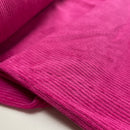 Swafing Juna Sweat Cord Stoff mit Elasthan pink