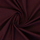 Baumwoll Flanell Stoff Swafing Hudson dunkelrot uni