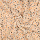 Teddy Tweed Stoff Jackenstoff orange