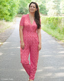 Swafing Happy Leo Jersey Stoff by Cherrypicking rosa pink