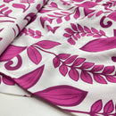 Swafing Viskose Stoff Simply Flowers by Lillesol & Pelle pink