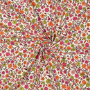 Poppy Jersey Stoff Blumen neon