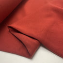 Fibre Mood Heavy Sweat Stoff uni dunkelorange