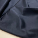 Satin Stretch Stoff uni dunkelblau