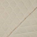 Jacken Doubleface Musselin Stepp Stoff Stepper offwhite