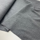 Musselin Double Gauze Baumwolle grau meliert