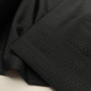 Sportjersey Stoff Funktionsjersey uni schwarz