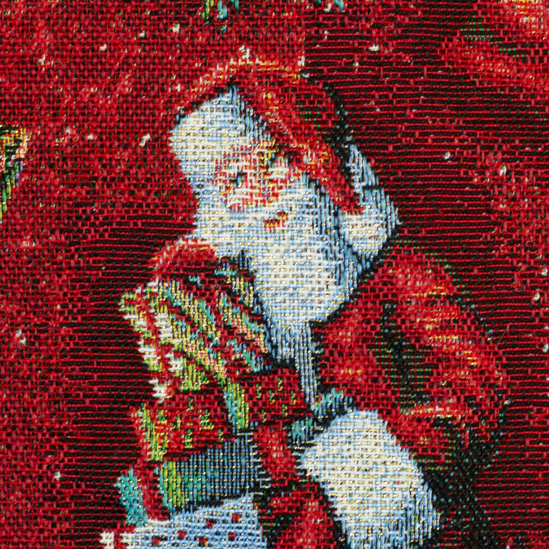 Swafing Sven Gobelin Stoff Wintermotiv rot