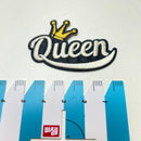 Aufnäher Applikation - Zum Aufbügeln - Schriftzug Queen