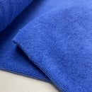 Kurzfloorfrottee Frottee uni royalblau