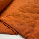 Jacken Doubleface Musselin Stepp Stoff Stepper rost