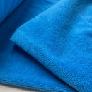 Kurzfloorfrottee Frottee uni türkis blau