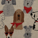 Swafing Linde Canvas Stoff Hunde