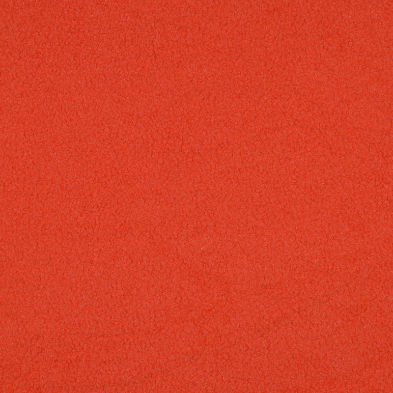 Teddy Stoff Jackenstoff mit Fleeceabseite hellorange