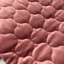 Samt Stepp Stoff Stepper Swafing Osaka Martindale altrosa