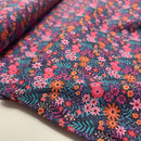 Swafing Baumwolle Stoff Happy Blooms by Claire`s Creative pink