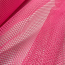 Mesh Gitter Netzstoff Stoff neonrosa