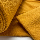 Boucle Stoff Jackenstoff gelb