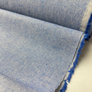 Baumwoll Canvas Stoff uni blau