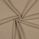 Baumwolle Strick Stoff beige