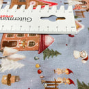 Swafing Casper Baumwolle Stoff Weihnachten Winter hellblau