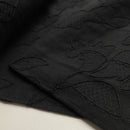 Fibre Mood leichte Baumwolle Stoff mit Stickerei schwarz