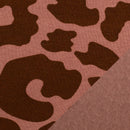 Swafing Leo Heavy Sweat Stoff Animal print braun