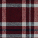 Baumwoll Flanell Stoff Swafing Yukon bordeaux kariert