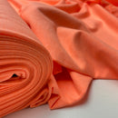 French Terry Sweat Stoff neonorange