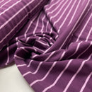 Jersey Stoff Streifen Swafing Isa lila