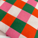 Christmas Canvas Baumwolle Stoff kariert bunt
