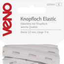 Veno Knopfloch Elastic 12mm