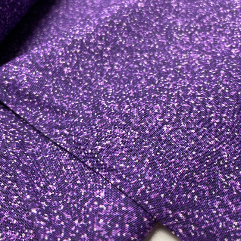 Baumwolle Stoff Punkte lila Swafing Glitter
