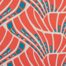 Swafing Viskose Stoff Vienna Coral by Bienvenido Colorido