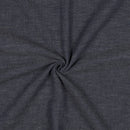 Musselin Double Gauze Baumwolle dunkelblau meliert