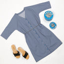 Papierschnittmuster Studio Schnittreif Blusenkleid Frau Edda