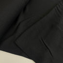 Toptex Bambus Feinstrick Stoff uni schwarz