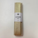 Schrägband Glitzer gold Rico Design