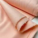 Fibre Mood Baumwoll Twill Stoff uni peach