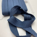 Einfassband Einfaßtresse 28mm jeansblau