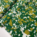 Fibre Mood Viskose Webware Stoff Camouflage grün