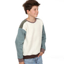 Papierschnittmuster Colourblocking Sweater mit Schulterpasse ALEX