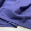 Fibre Mood Viskose Leinen Stoff uni blau lila