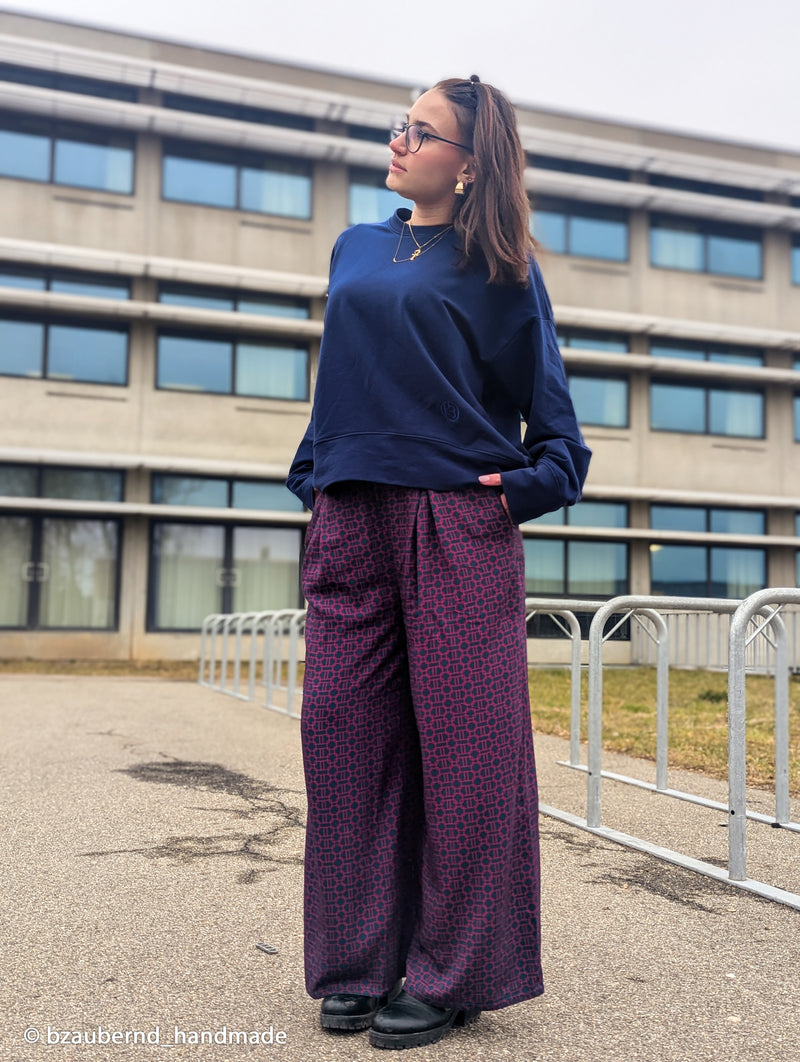 Swafing Viskose Stoff Geoluxe Chain Twist by Kibadoo