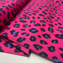Swafing Abby Canvas Stoff Leo Muster pink