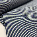 Swafing Emden Jeans Baumwolle Webware Stoff dunkelblau