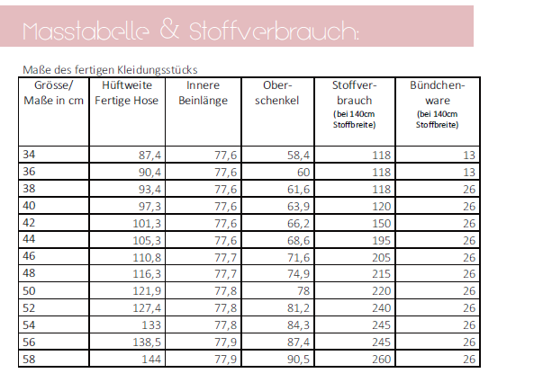 Papierschnittmuster Lillesol & Pelle Freizeithose No. 1