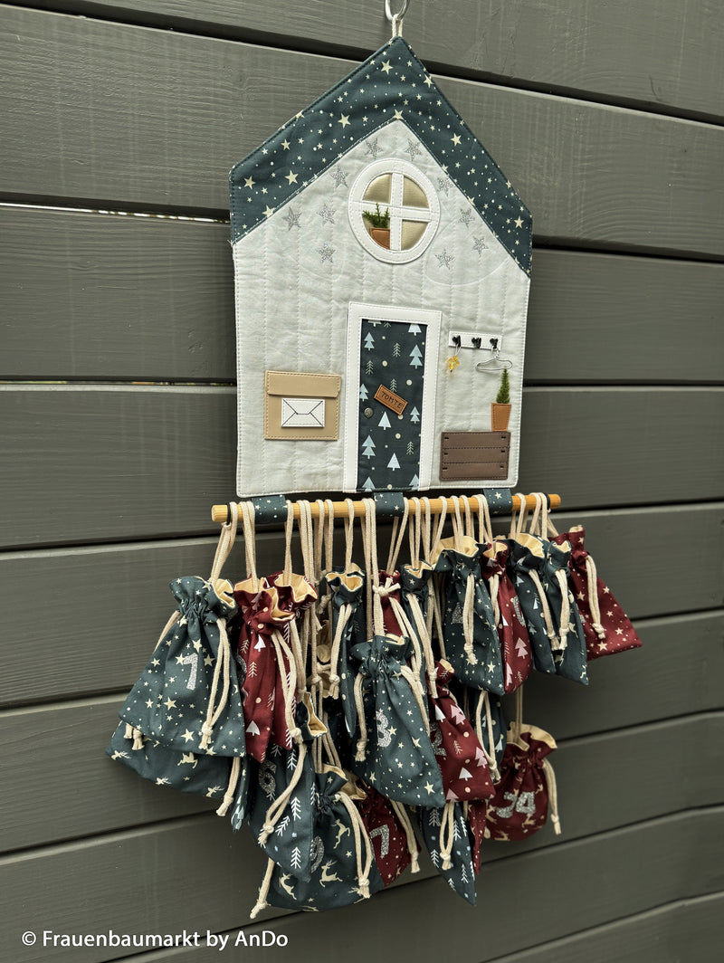 Baumwolle Weihnachten Stoff grün Swafing Björn