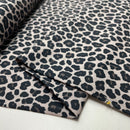 Baumwolle Stoff Leo Muster Swafing Tim schwarz